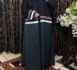 3 in 1 Emerald Stylish Front Open (Button Down) Abaya